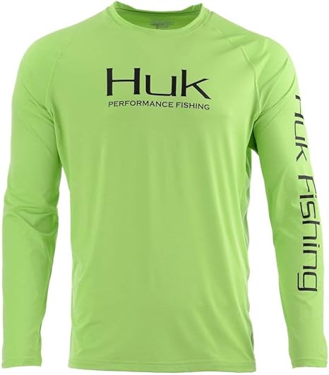 Amazon.co.jp: HUK メンズ パースート 通気 長袖シャツ | 長袖